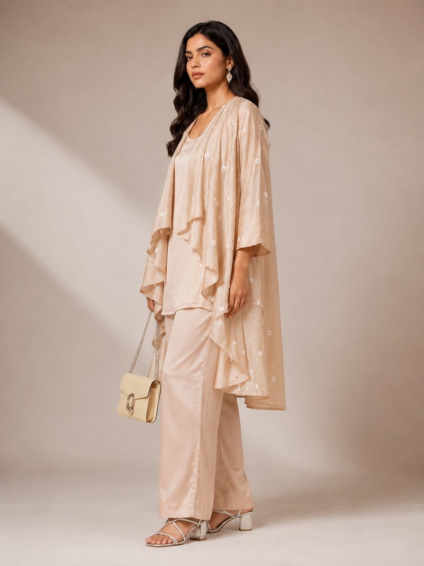 Cascade Chanderi Set