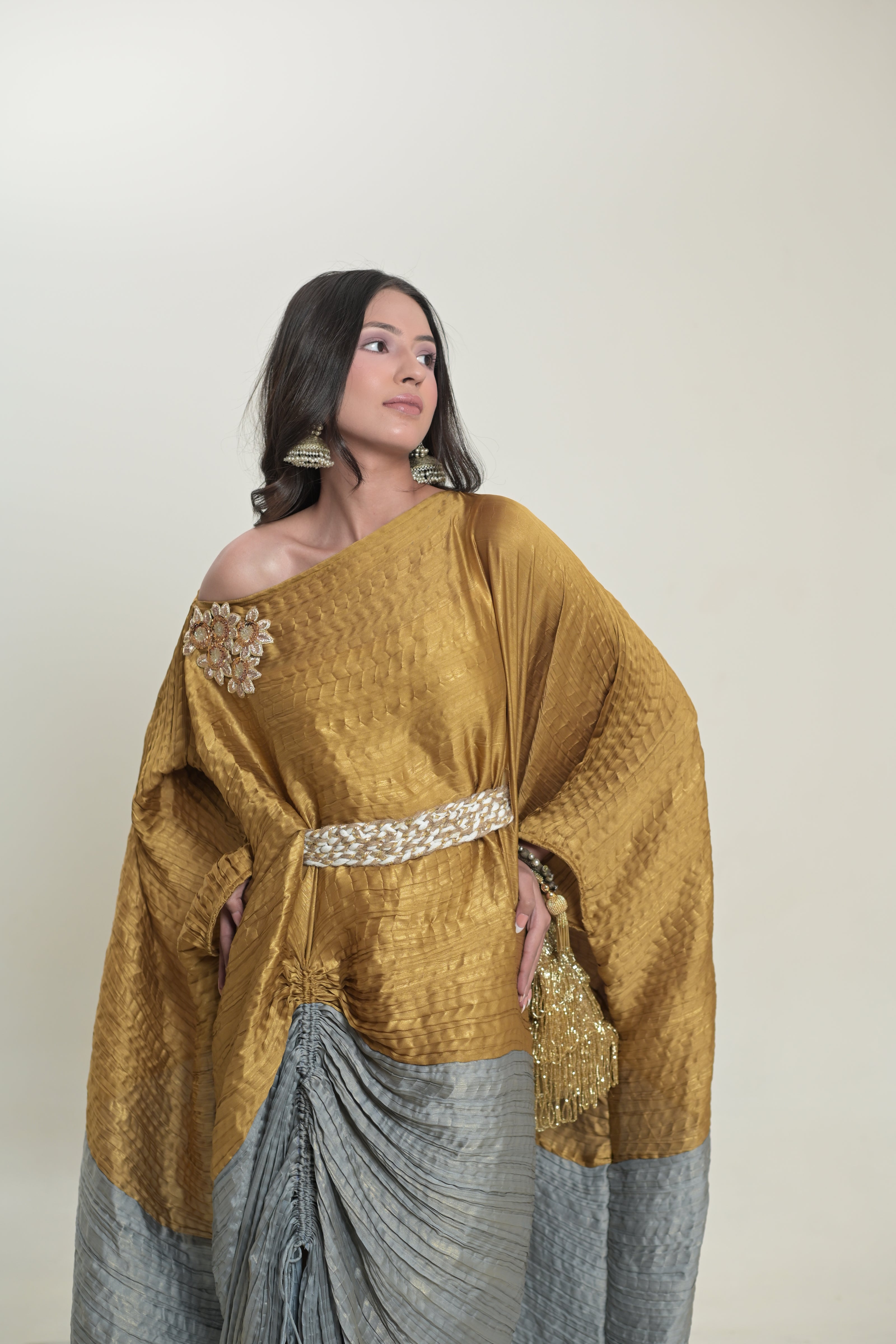 Gilded Grace Gown