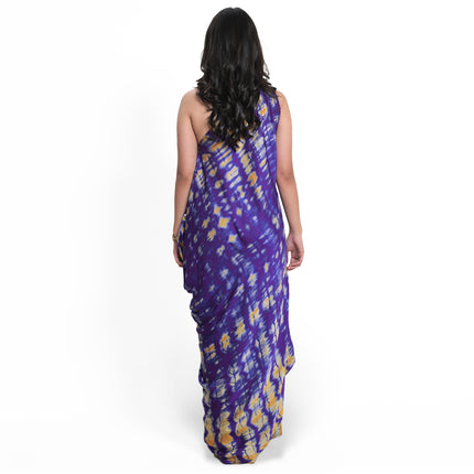 Shibori One Shoulder Set & Tissue Pants