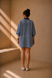 Weekend Gingham Shirt Set