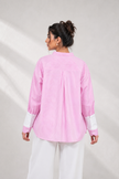 Caught in Pink Shirt