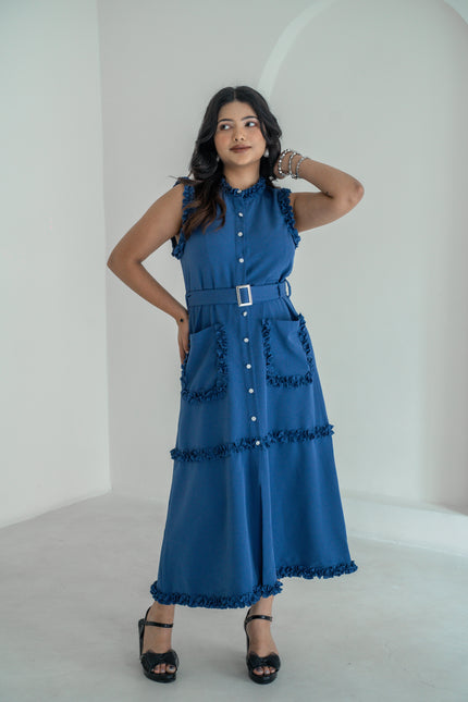 Ocean Tide Belt Dress