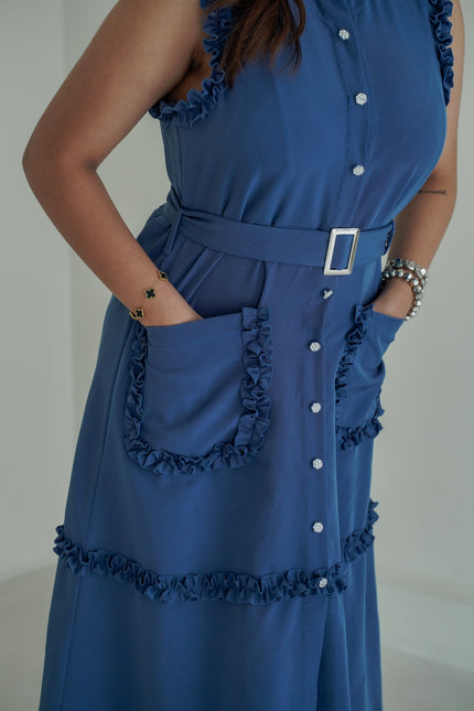 Ocean Tide Belt Dress