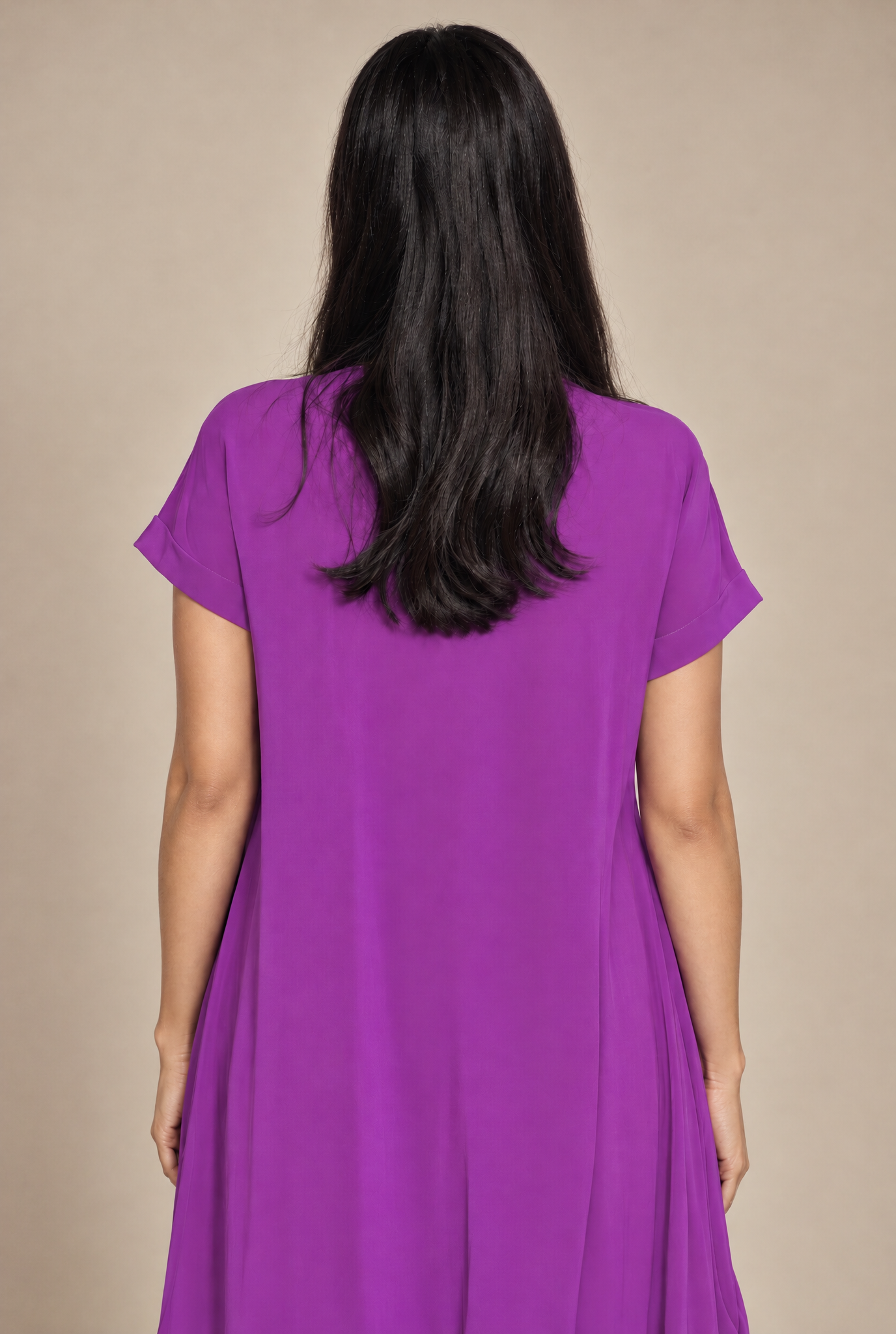 The Lilac Drape Dress