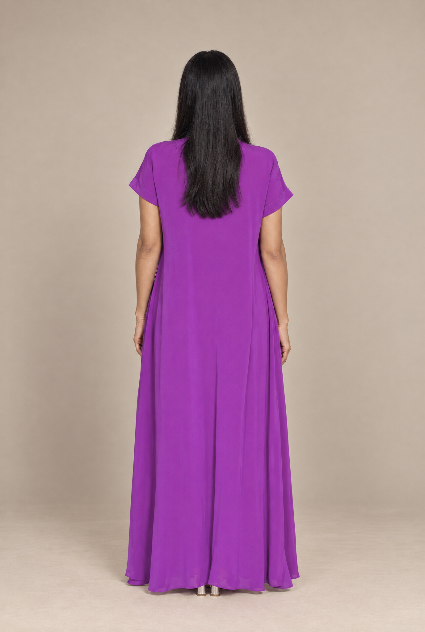 The Lilac Drape Dress