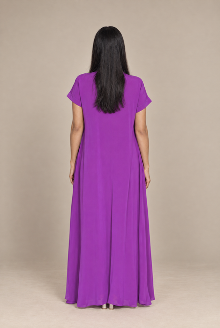 The Lilac Drape Dress