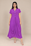 The Lilac Drape Dress