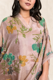 Printed Tissue Crepe Free-style Suit