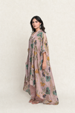 Printed Tissue Crepe Free-style Suit