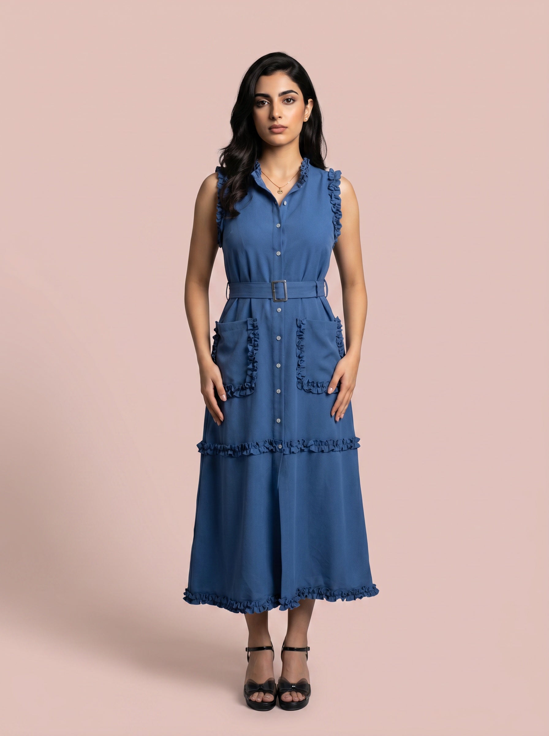 Ocean Tide Belt Dress