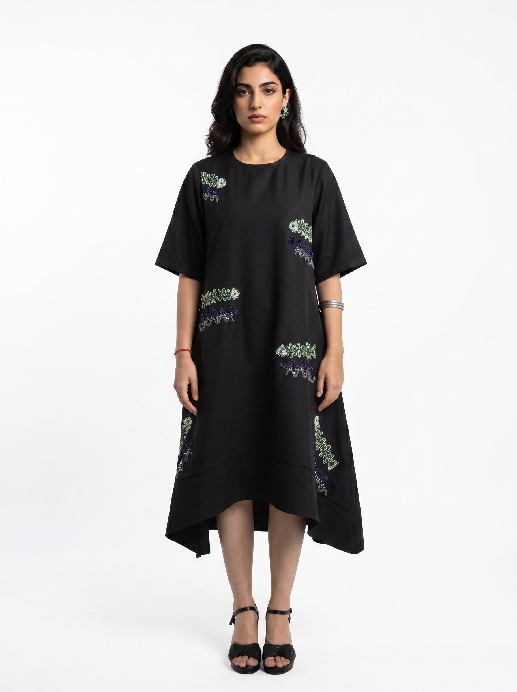 Go With The Flow Midi Dress