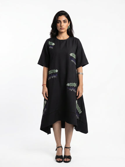 Go With The Flow Midi Dress