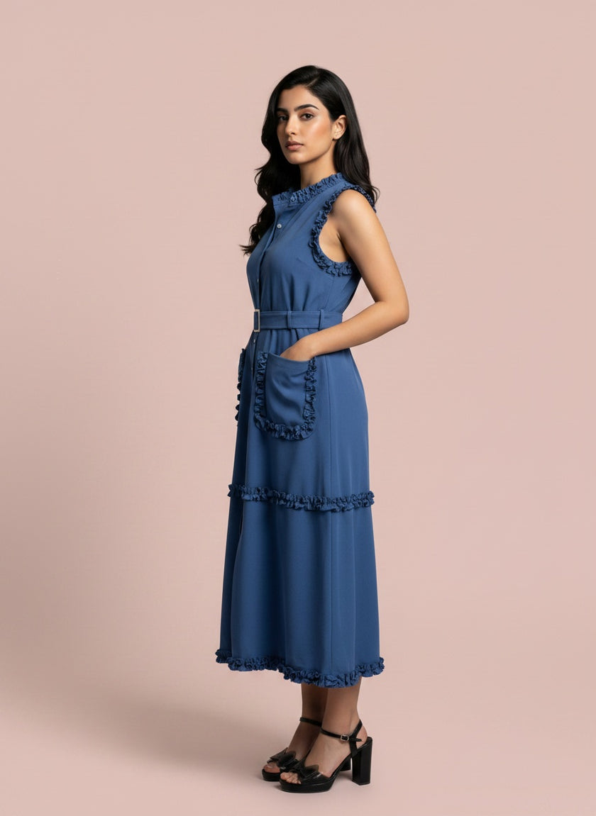 Ocean Tide Belt Dress