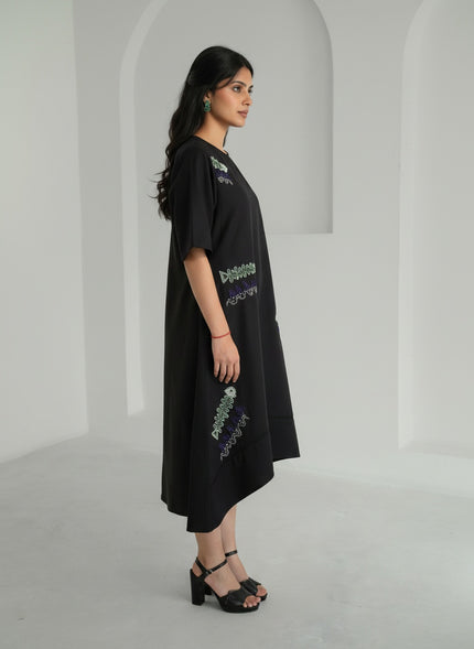 Go With The Flow Midi Dress