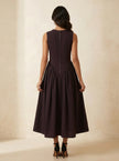 Deep Red Wine Dress
