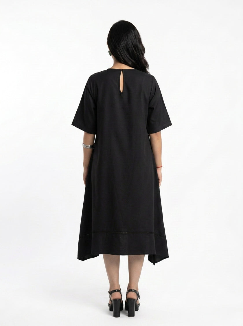 Go With The Flow Midi Dress