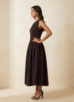 Deep Red Wine Dress