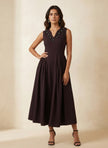 Deep Red Wine Dress