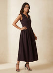 Deep Red Wine Dress