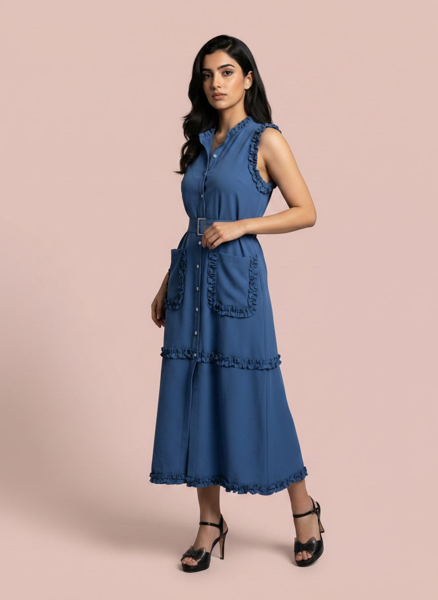 Ocean Tide Belt Dress